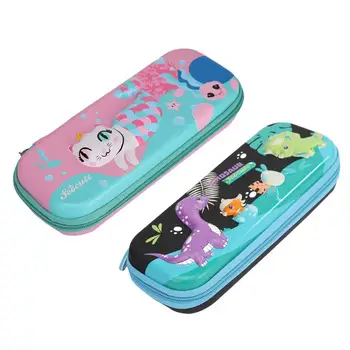 

EVA Pencil Case Zipper Stationery Cute Cartoon Box Large Capacity Student Gifts Cosmetic Stationery Storage Bag for Kids