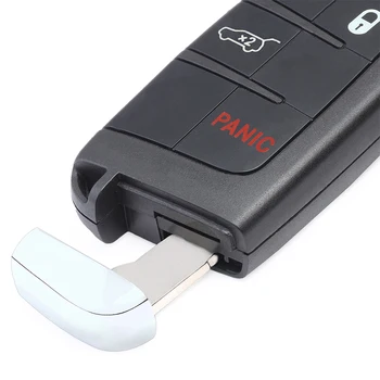 Keyforkess 433MHz 4A Chip M3N-40821302 P/N: 68250341 AB AC AD AA Smart Remote Key Fob per Jeep Compass Trailhawk 2017-2022 - KEYECU 433MHz 4A Chip M3N 40821302 P N 68250341 AB AC AD AA Smart Remote