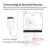 Huion Newest HS64 6x4inch Graphic Drawing Tablet Digital Pen Tablet with Battery-Free Stylus for Android Windows macOS