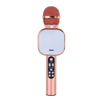 

Handheld Home KTV Wireless Karaoke Microphone Multifunction Kids Adult Singing Capacitance Stage Party Gift Bluetooth Speaker