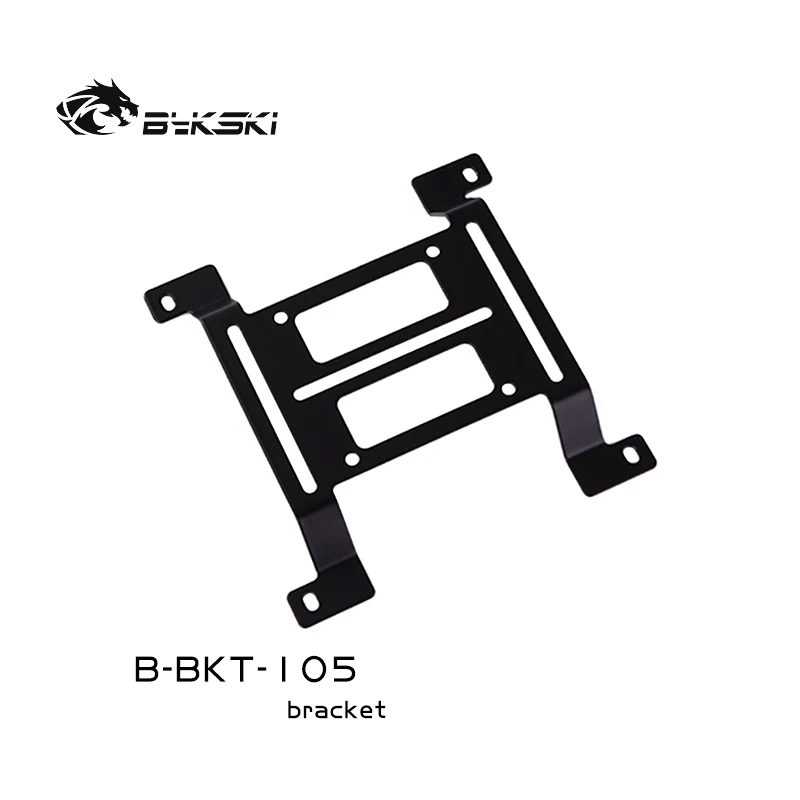 Bykski-Soporte de radiador de B-BKT-105, portador de tanque de agua, soporte del depósito de bomba de agua, soporte de montaje de ventilador de 12cm
