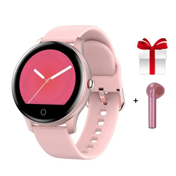 

Women Smartwatch V10+Earphone/Set ECG Blood Pressure Smart Watch for Iphone Android Support Answer Call Fitness Tracker VS DT88