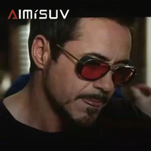 Samjune, Железный человек 3 Matsuda Tony stark, мужские солнцезащитные очки, Ретро стиль, стимпанк, мужские солнцезащитные очки, Oculos Masculino Zonnebril Manne