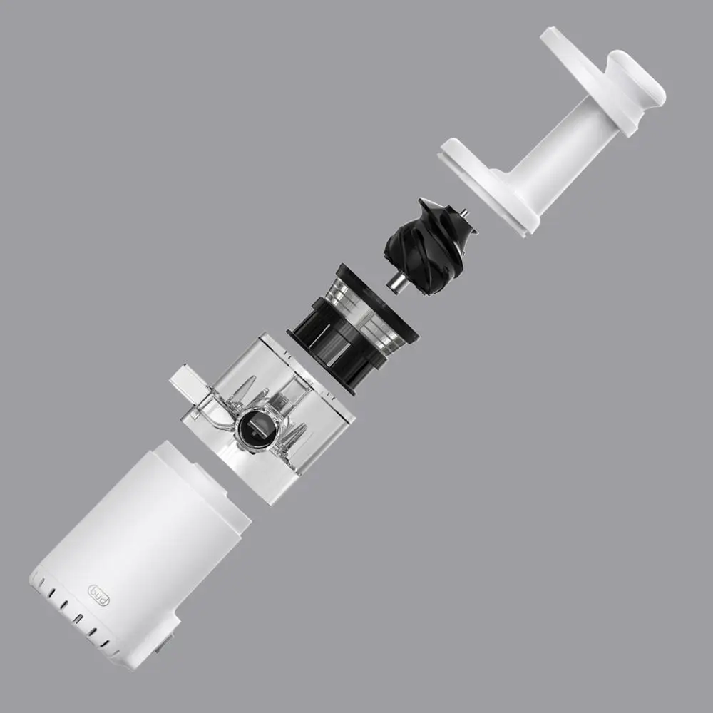 Xiaomi Mijia Bud Portable Electric Juicer Blender Water-free Juicer Masticating Slow Auger Juicer Machine Fruit Vegetable BJ08