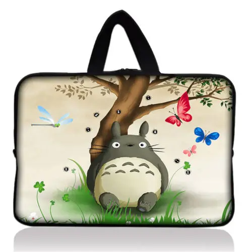 Totoro Собачки неопреновая сумка для ноутбука 11 12 13 14 15 15,6 Женская Мужская сумка для ноутбука чехол 14 рукав для ноутбука для MacBook Air 13 Чехол - Цвет: Totoro