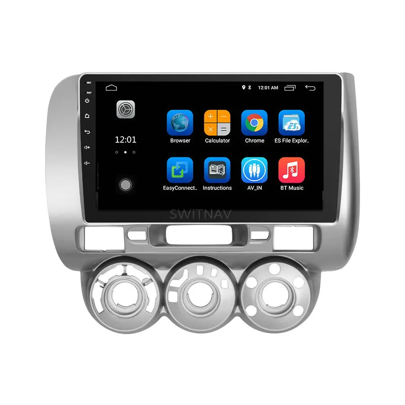 Clearance SWITNAV Big Screen Android 9.0 CAR DVD Player For HONDA FIT(RHD) car multimedia support DVR DAB OBD car audio gps 12