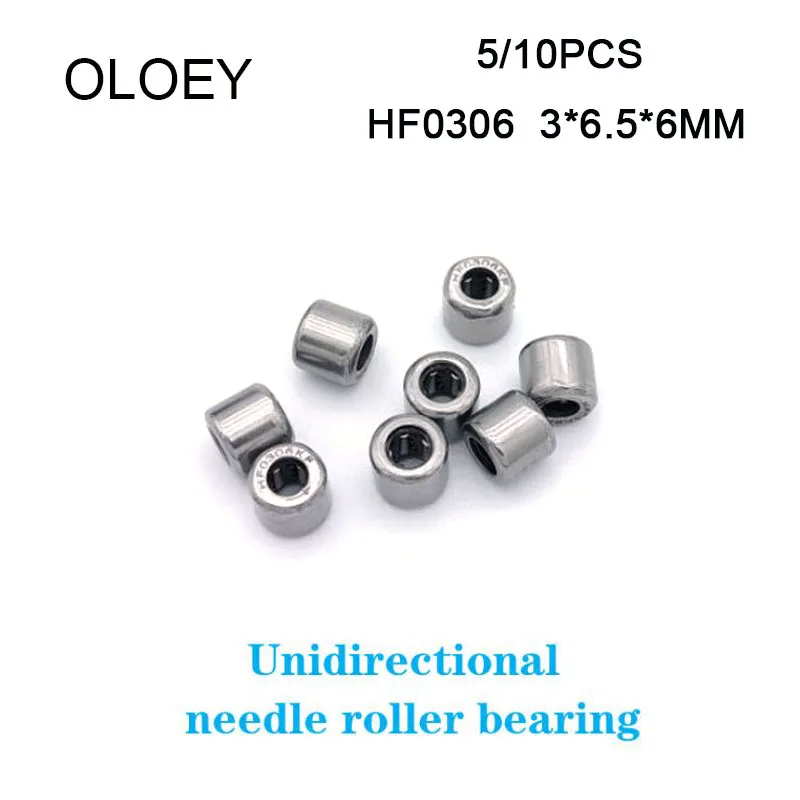 

HF0306 3x6,5x6 мм односторонний миниатюрный Роликовый игольчатый подшипник с коррозионной стойкостью и высоким качеством