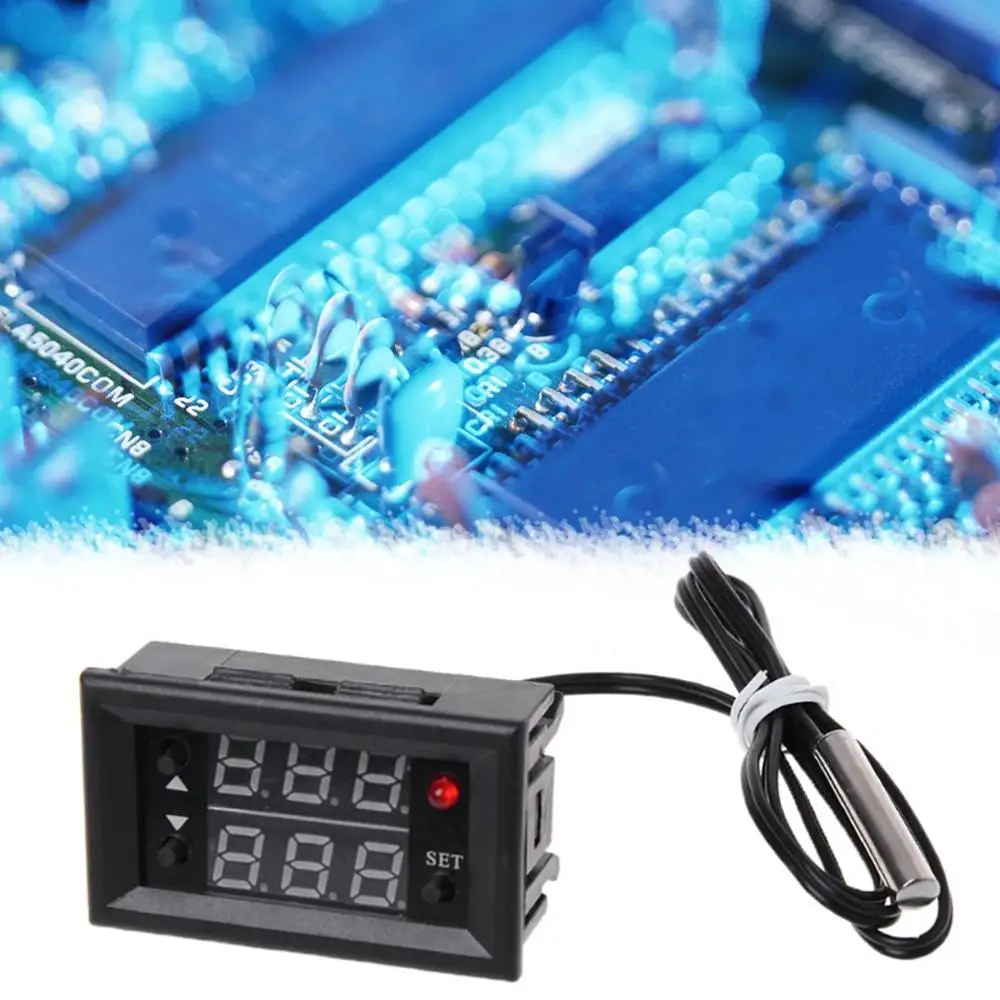 Dc 12 V-50~ 120 мини-термостат регулятор цифровой регулятор температуры модуль цифровой термостат регулятор температуры