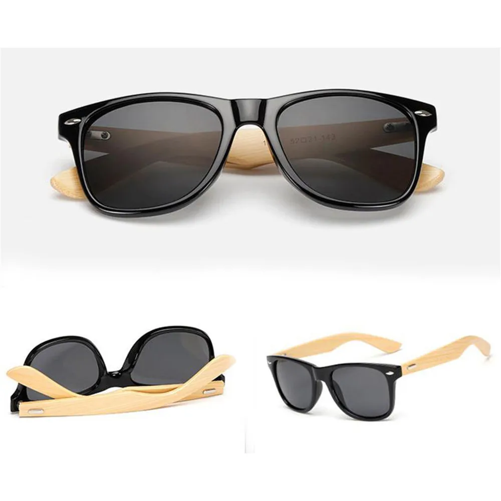 NEW Retro Polarized Sunglasses Men Women Travel Sport Fashion Brand Design Bamboo Wood Frame Sun Glasses For women