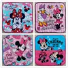 10PCS Mickey Mouse Minnie Mouse Party Favor Supply Cotton Square Kids Happy Birthday Party Gift Souvenir Cute Giveaway 1