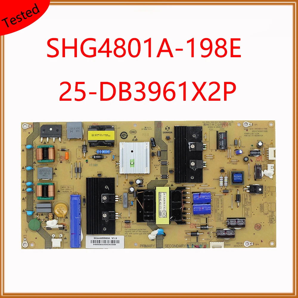 

Плата питания SHG4801A-198E 25-DB3961X2P, профессиональное оборудование, оригинальная плата поддержки питания для карты питания телевизора