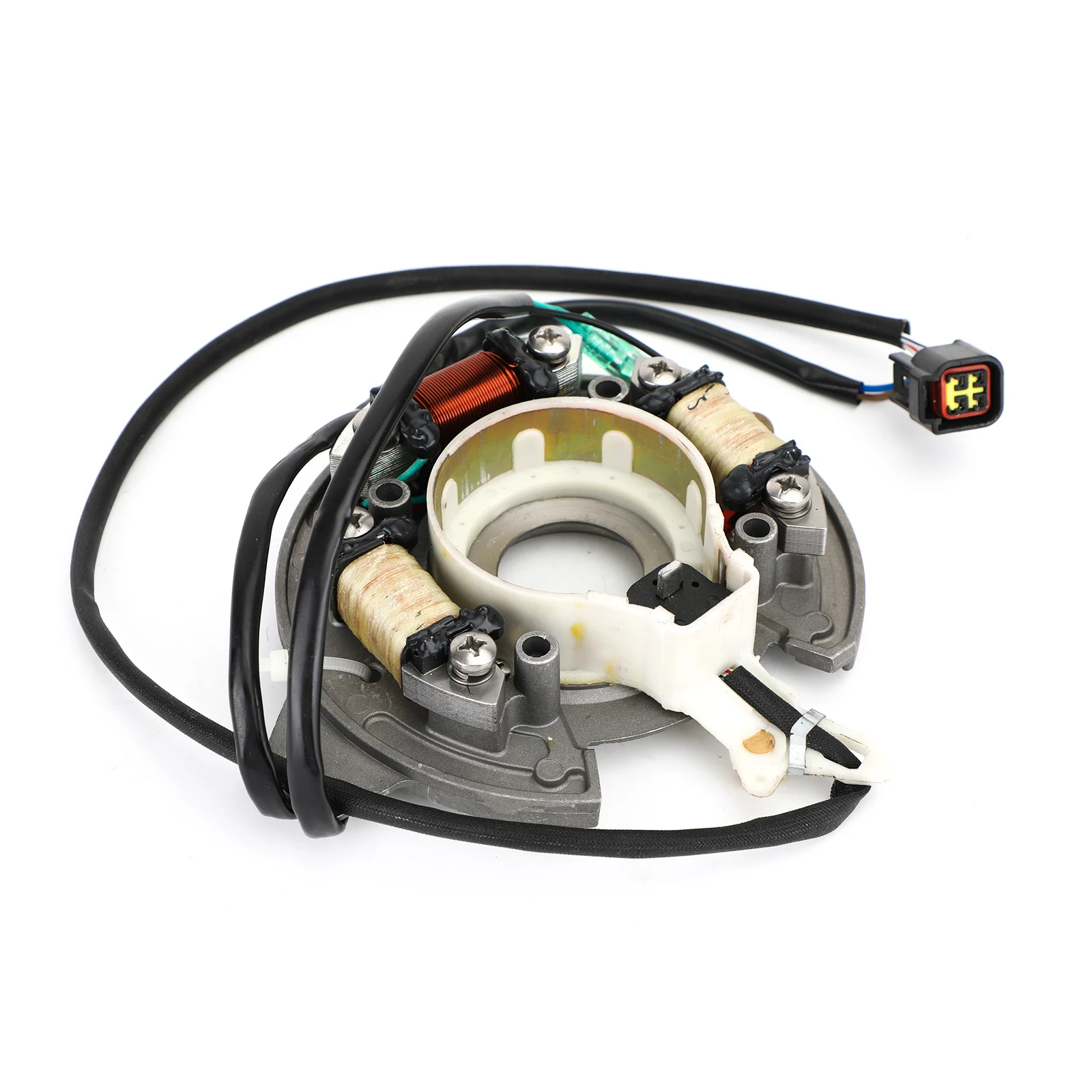 

Areyourshop Stator Assy Pulser Charge Lighting Coil For Yamaha 1989-2017 40hp 40X E40X Outboard 66T-85560-00-00 Motor Parts