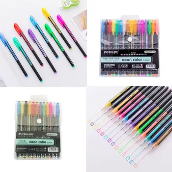 

Multicolor Water Paint Doodle Pens Fade Resistant Paint Fine Point Drawing Fluorescence Marker Pen