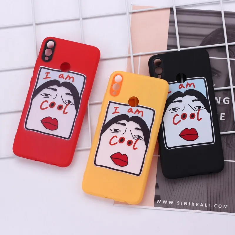 For Huawei Mate 20 P30 P20 Pro Lite Nova 5 Honor 9x 8x I AM COOL Girl Memes Camera Protect Soft TPU Phone Case Cover |