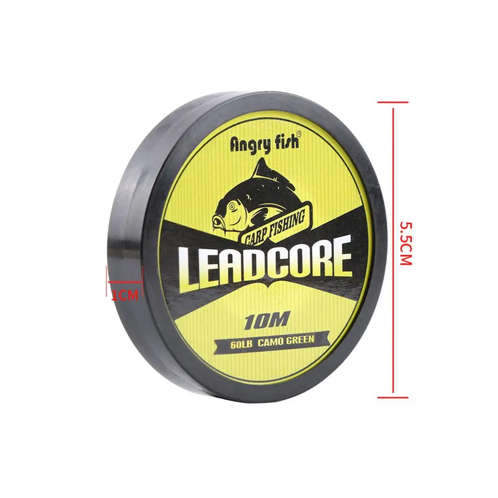 Lead Core Carp Fishing Line 10 Meters for Carp Rig Making Sinking Braided Line