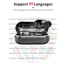 

Translation headset Simultaneous Translator Headset Business Interpretation Earphone Travel Gift 80 Language Translation Earbuds