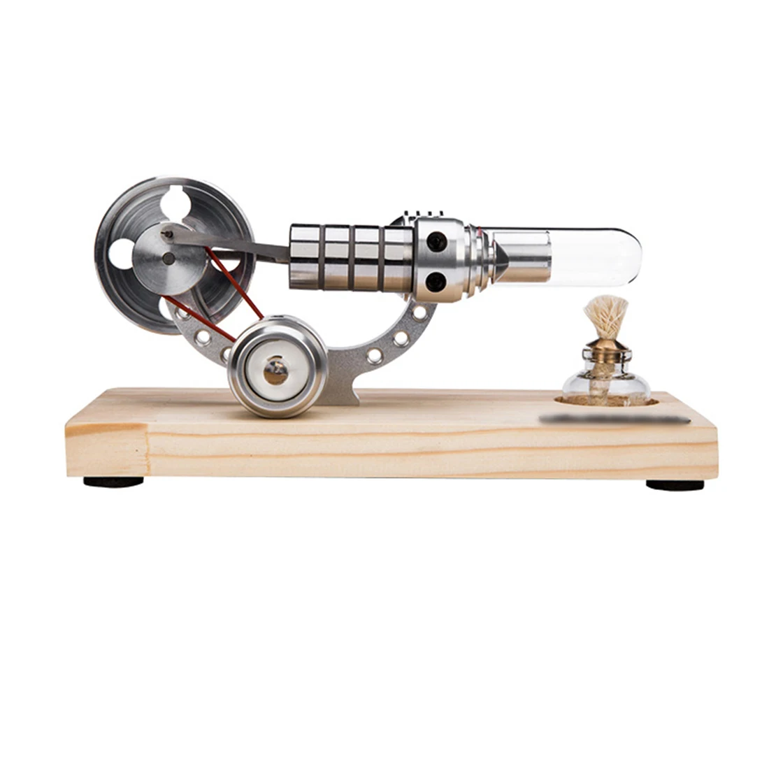 Bootable Stirling Engine Model Micro External Combustion Engine Model