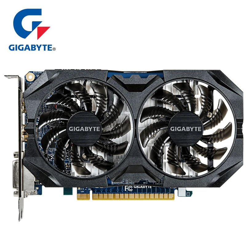 

GIGABYTE Graphics Card GTX 750 Ti Original Card with NVIDIA GeForce for PC Used Cards GTX 750Ti GPU 2GB GDDR5 128 Bit Video Card