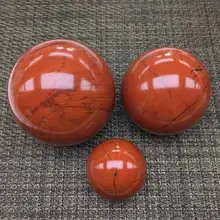Красный яшма камень шар драгоценные камни натуральный кварц Минеральные Кристаллы Исцеление гостиная украшения hogar современный