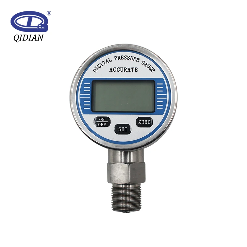 0-100Mpa Csutomized LCD Digital Hydraulic Pressure Gauge 60mm SS304 Oil Fuel Water Pressure Meter 40Mpa 6Mpa 100Kpa 500Kpa