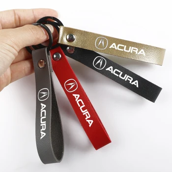 

1PCS Car Logo Badge Auto Accessories For Acura Emblem Keychain Metal key ring