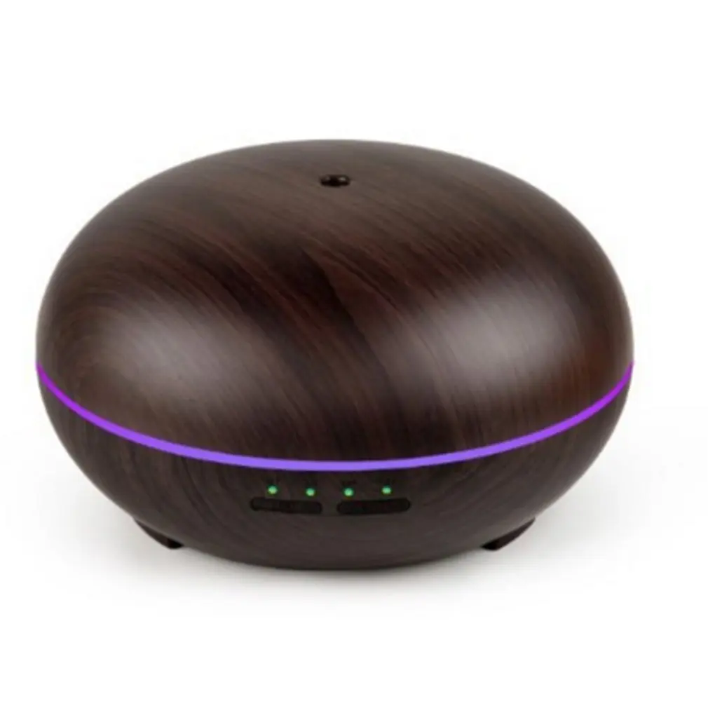 

New hot-selling ultrasonic aromatherapy machine 300ml wood grain humidifier Silent home atomized essential oil diffuser
