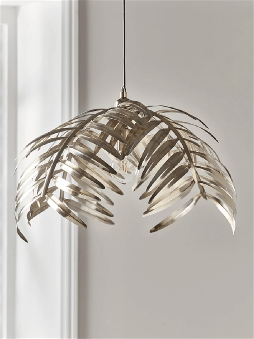 American Country Iron Palm Tree Leaf 