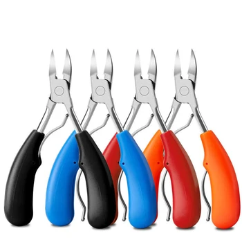 

Mighty Safe Nail Clipper Stainless Steel Manicure Pedicure Portable Ergonomics Trimmer Foot Care Tool 6x12.5cm EK-New