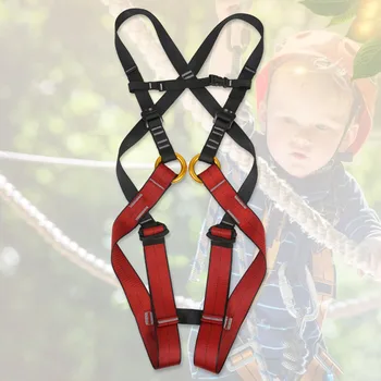 

Kids Outdoor Activities Climbing Safety Belt Full Body Protector Harness Strap