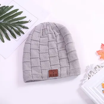 

Wireless Bluetooth Music Hat Cap Bluetooth Earphone Headphone Headset Speaker with Mic Sport Knitted Hats