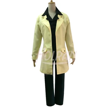 

Bungo stray dogs Cosplay Costume Oda Sakunosuke coat pants shirt Suit Anime Uniform Middle Ages Retro Overcoat