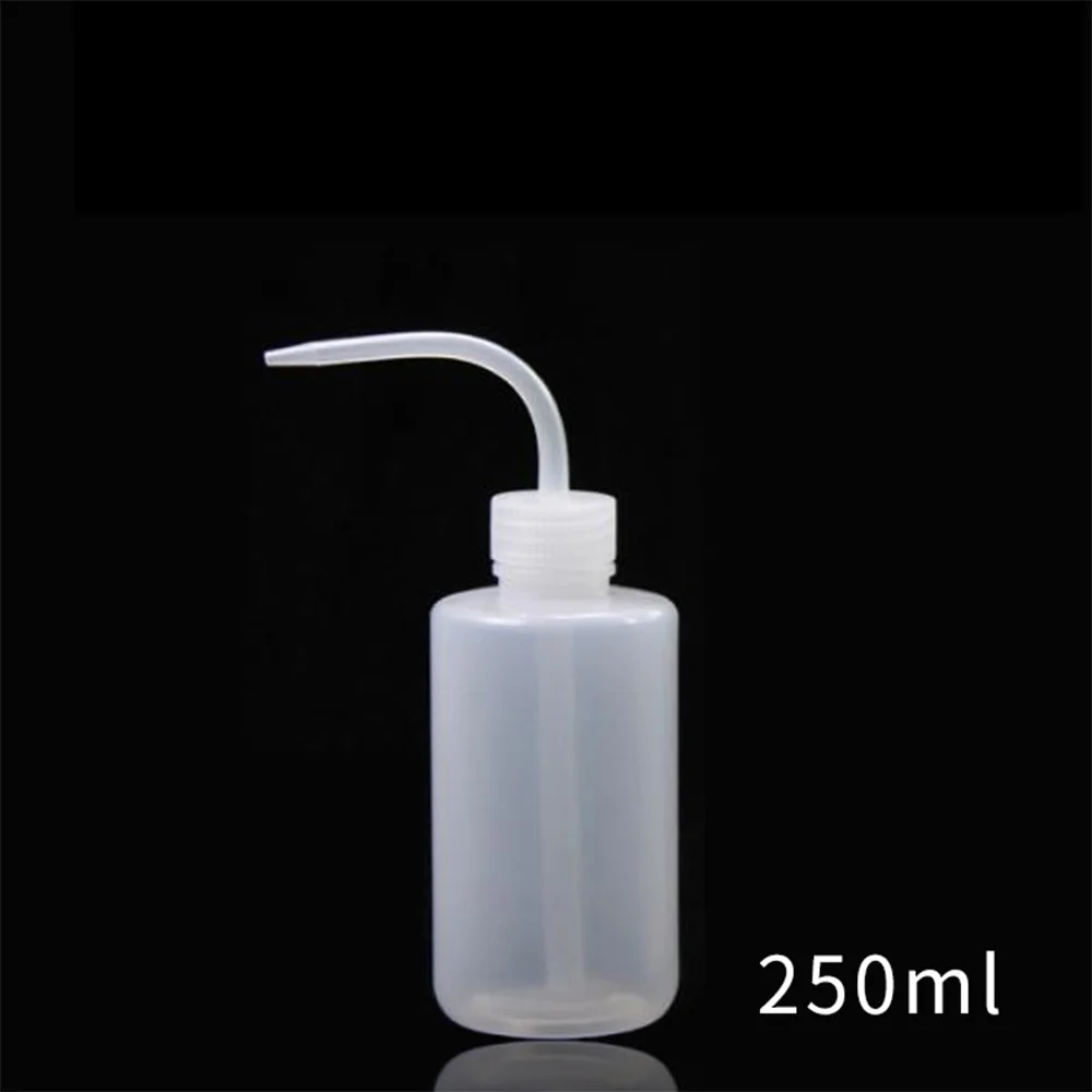 MJS Eyelash Cleaner Empty Bottle Eyelash Expansion Tool Elbow Mouth Narrow Tube Long Eyelash Cleaner Skin Care Pointed Mouth Pot