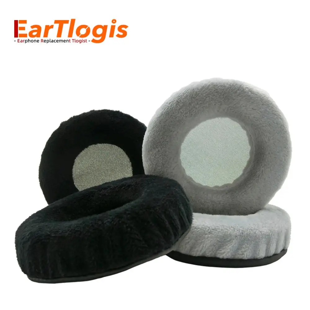 

EarTlogis Velvet Replacement Ear Pads for Fostex TH-7 TH7 Headset Parts Earmuff Cover Cushion Cups pillow