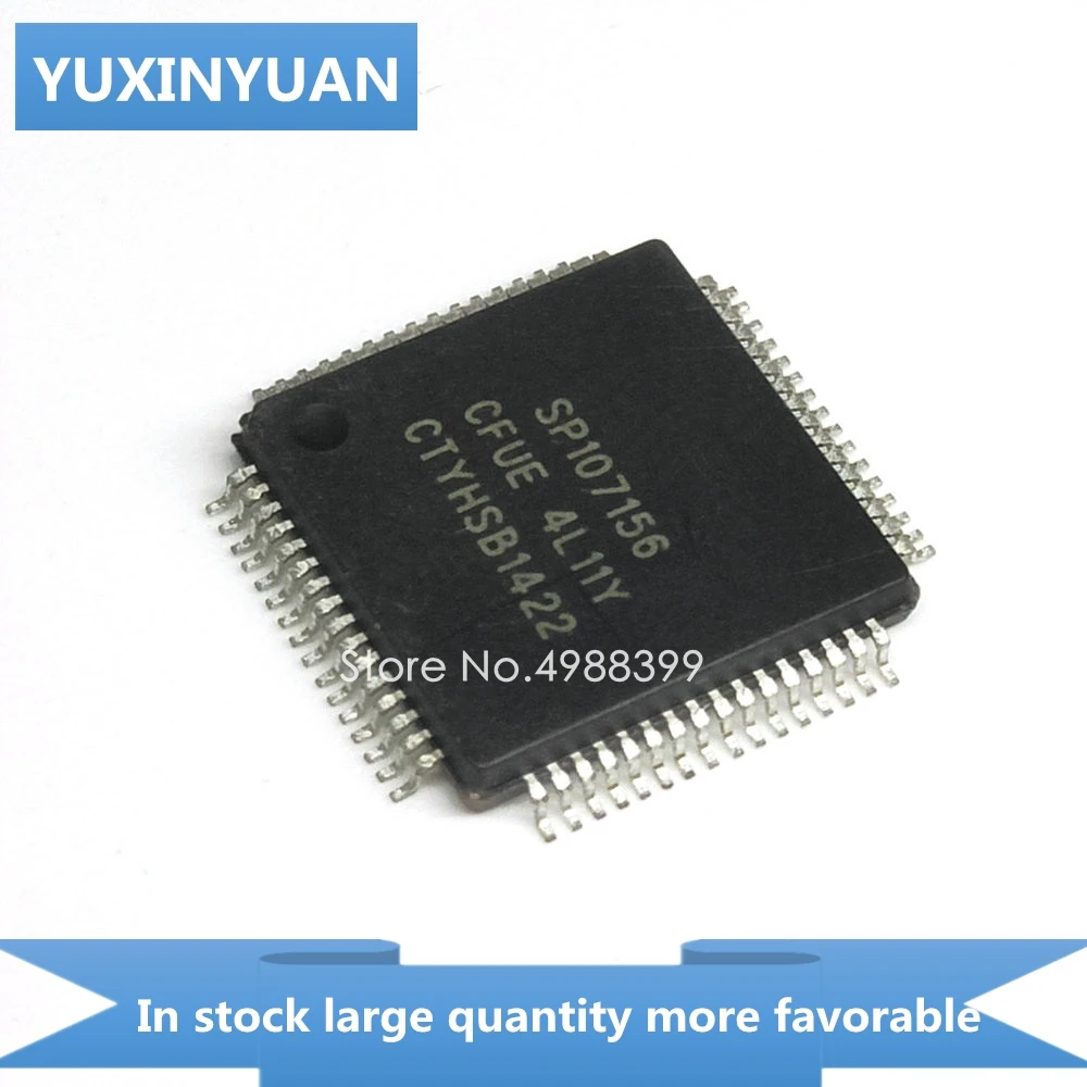 1 шт./лот SP107156CFUE SP 107156 CFUE SP107156 CFUE QFP64 на