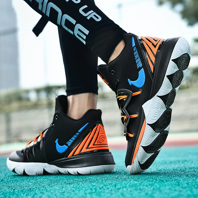 Basketball Shoes men kyrie 5 Couple lebron sneakers women bambas hombre baskets femme sports shoes No-slip jordans for men