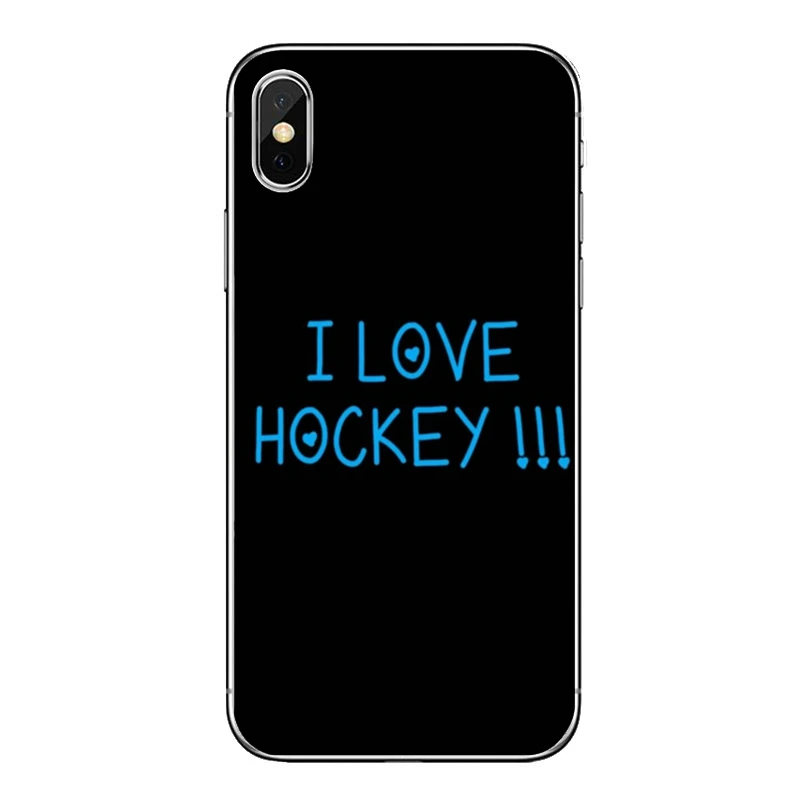 Мягкий чехол я с надписью Love, хоккейной тематики мама для samsung Galaxy A10 A30 A40 A50 A60 A70 A6s A8 A9s J4 J6 Prime Plus - Цвет: Hockey-Mom-A-10