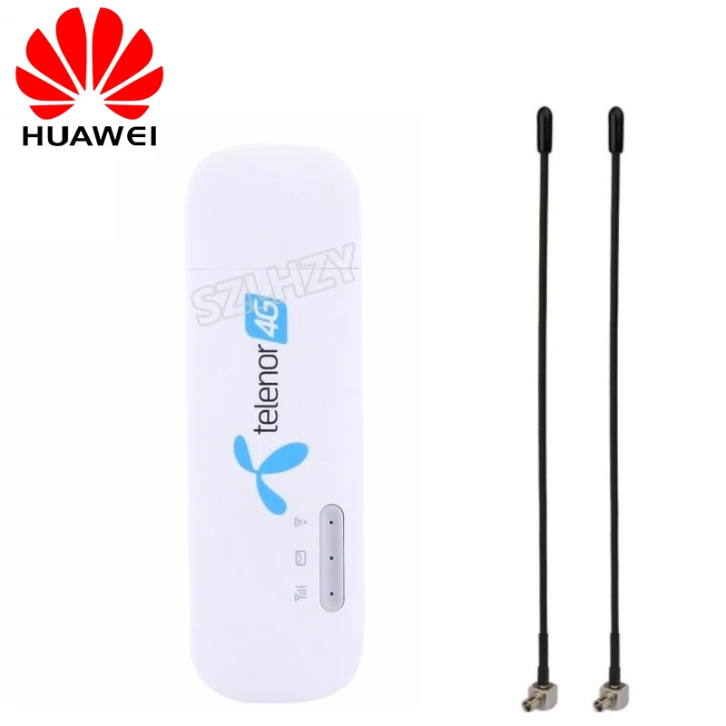 Huawei E8372h-608 4G LTE Универсальный USB МОДЕМ wifi мобильный MIFI точка доступа плюс 2 шт 4G антенны