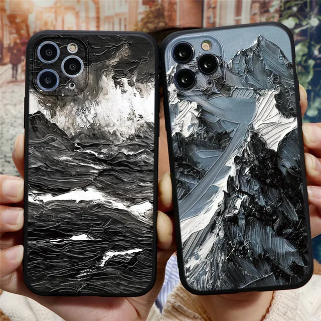 Mountain Silicone Case for iPhone 12/12 Max/12 Pro/12 Pro Max 1
