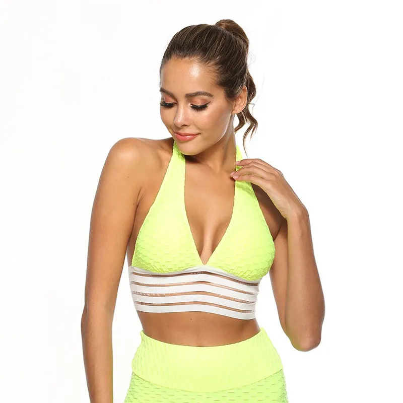 sport Bra 3 Женские бюстгальтеры для йоги, Ударопрочный Мягкий бюстгальтер, спортивный жилет, ударопрочный спортивный бюстгальтер для бега, фитнеса, спортзала, майка, Топ - Цвет: sport Bra 3