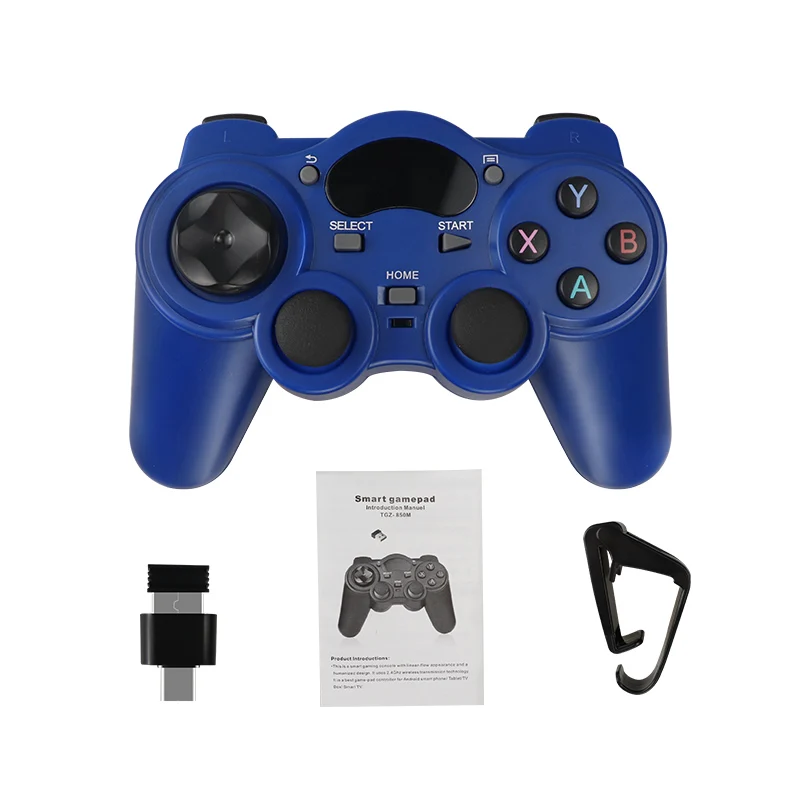 Беспроводной джойстик 2 4G на Android контроллер геймпад с OTG преобразователем для