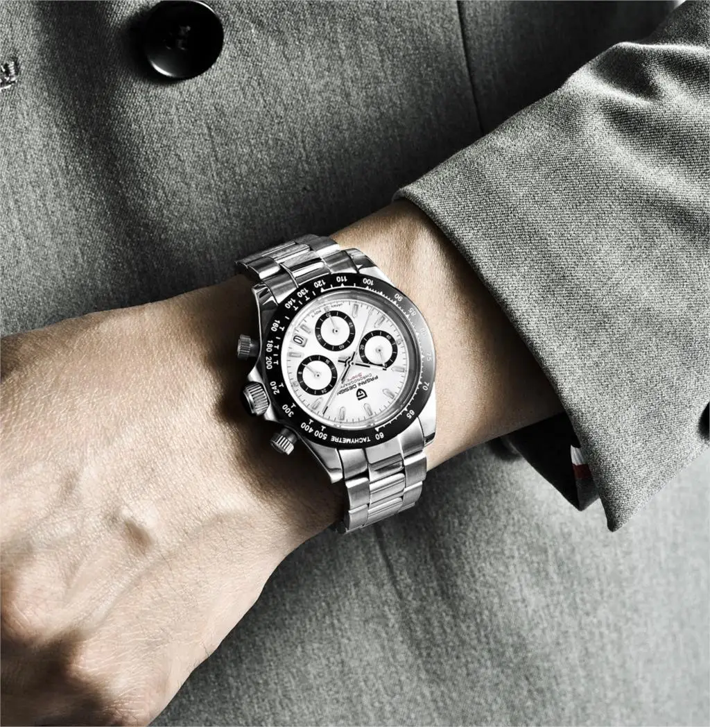 Relogio Masculino PAGANI DESIGN 2020 New Men's Watches Sport Quartz Watch Men Steel Waterproof Clock Male Fashion Chronograph