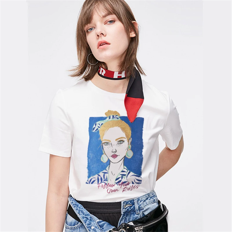 

Funny Summer T Shirt Women New Arrivals Harajuku Print Short Sleeve Tshirt Plus Size T-shirt Beautiful Girl Aesthetic Tops Tee