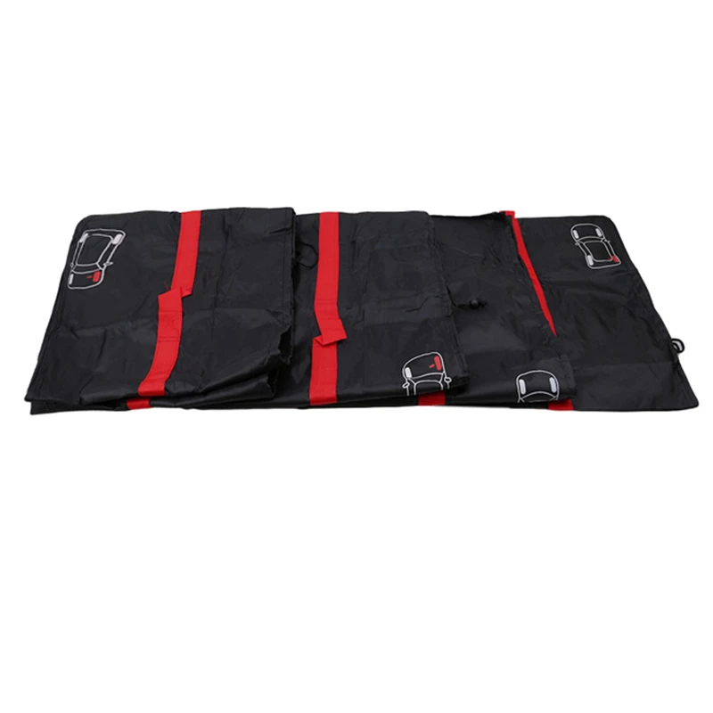 4pcs Car Tire Protection Cover Spare Tire Cover Snow Tire Dust Cover Convenient Collection Universal Tire Storage Bag
