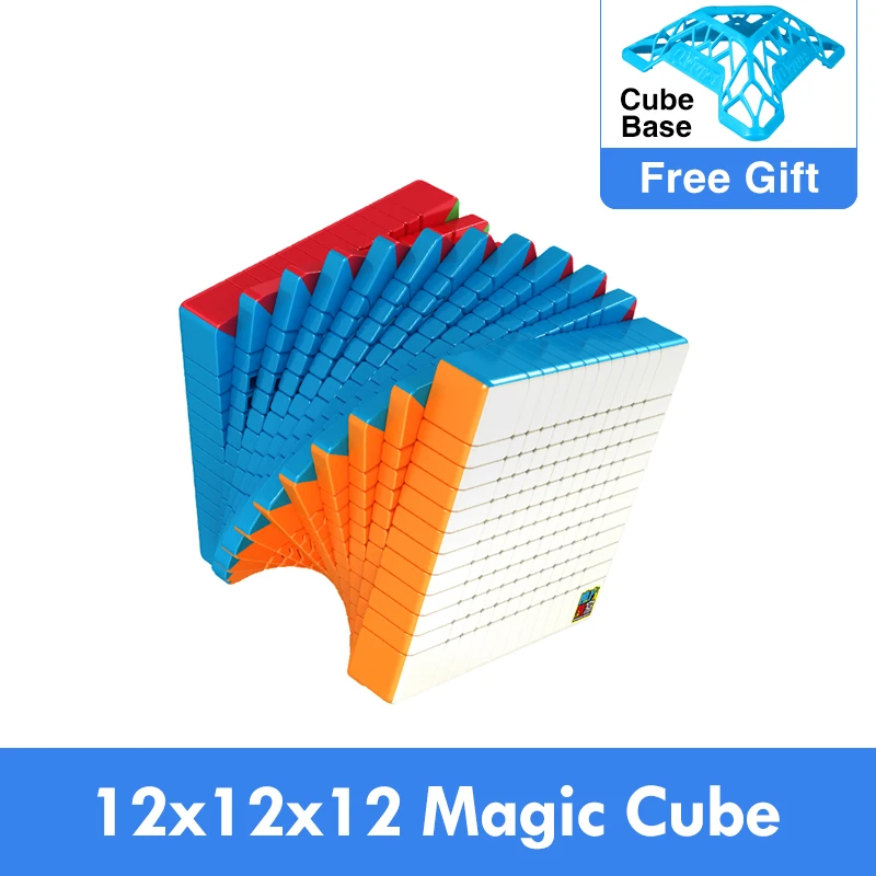 moyu cubing classroom meilong 12x12x12 Cube Magic Speed 12x12 cubo Mofangjiaoshi Magic Cubes Speed Puzzle Cubes Toys Cubo-magico