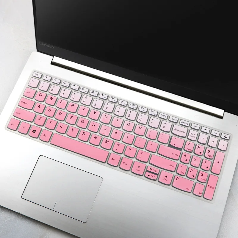 15.6 inch Silicone Laptop Notebook Keyboard Cover Ultra-thin Skin Protector for Lenovo IdeaPad 340C 330C 320 Waterproof |