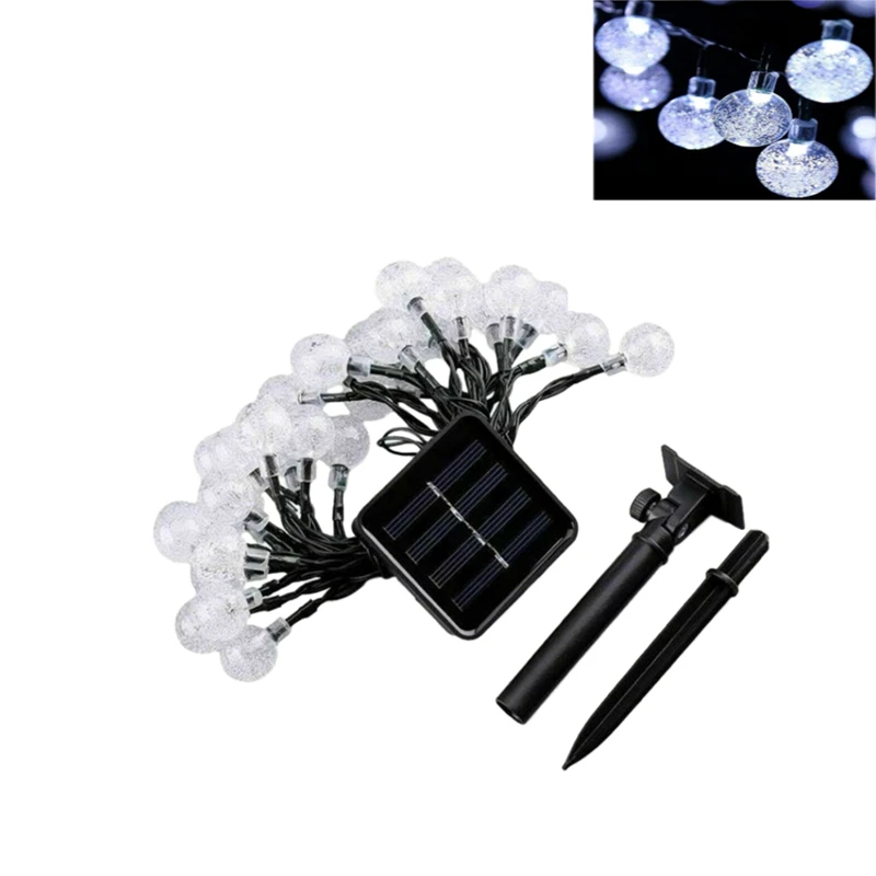 

100 LED Solar Powered String Light Garden Yard Decor Lamp Outdoor Waterproof
