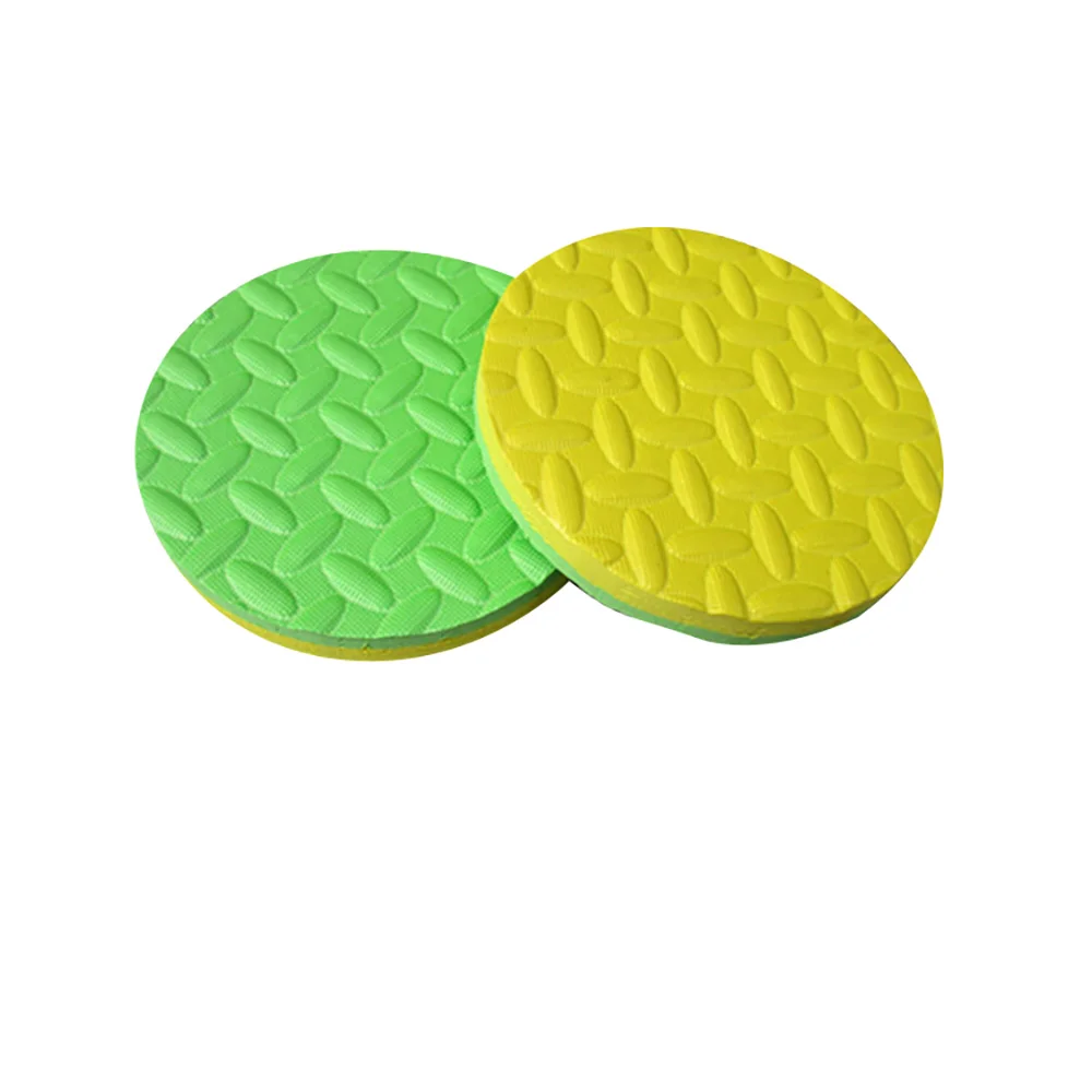 1PC Small Round Portable Knee Pad Yoga Mats Fitness Sport Plank Gym Disc Protective Cushion Non Slip TPE Mat | Спорт и развлечения
