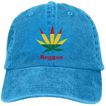 

Weed Reggae Adult Adjustable Denim Cotton Dad Hat Baseball Caps