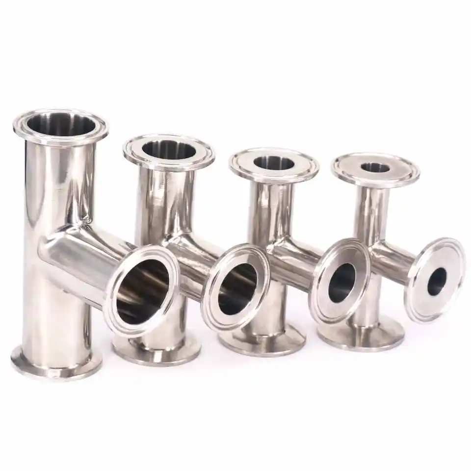 90 Degree Sanitary Stainless Steel Elbow Tri Clamp Ferrule Fitting - Cedarstone Industry