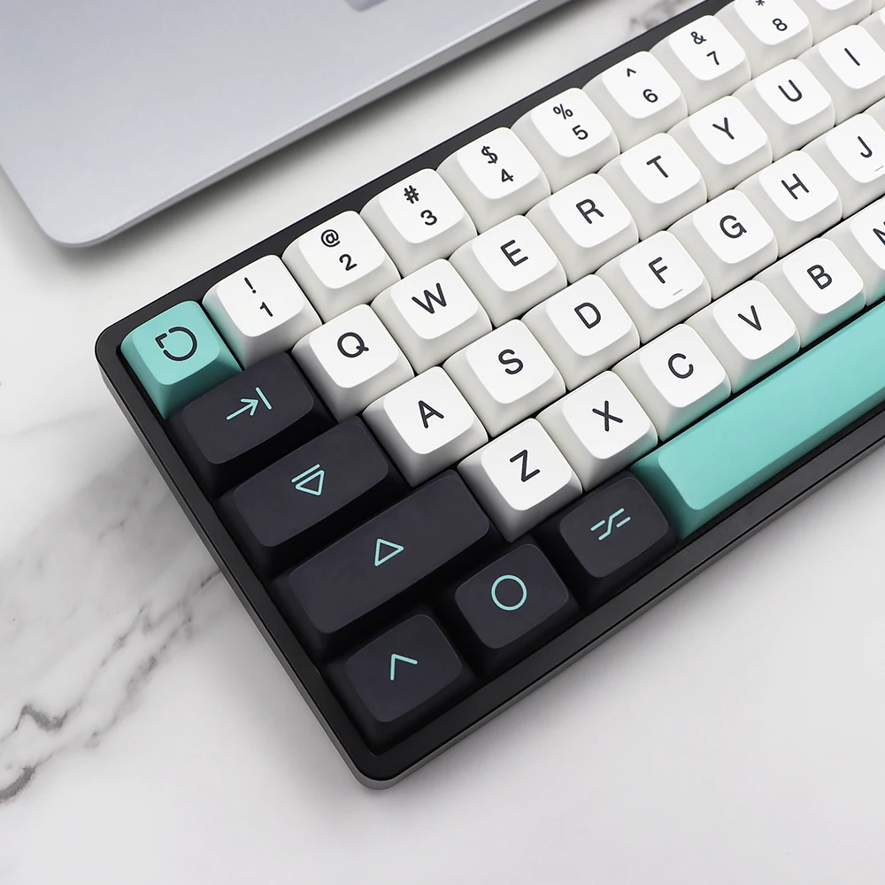 Pbt XDA Geoma Keycap, teclado mecânico, 7u